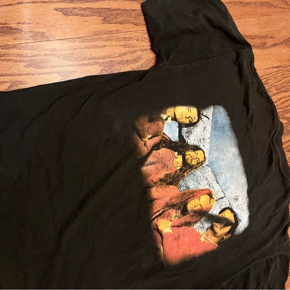 Sepultura 1996 Roots Bloody Roots Vintage Band Tee Blue Grape Tag XL Hanes Metal - Picture 4 of 13